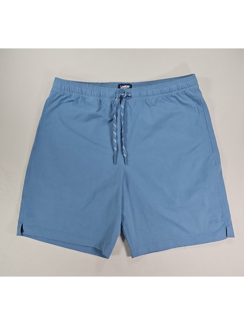 Lands' End Men's Blue Swim Shorts. Size Large